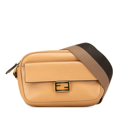 Fendi Leather Baguette Camera Bag