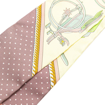 Hermès Les Voitures a Transformation Twilly Silk Scarf