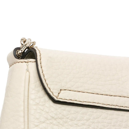 Gucci Small Leather Soho Chain Flap Crossbody