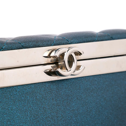 Chanel CC Metallic Calfskin Vanity Case
