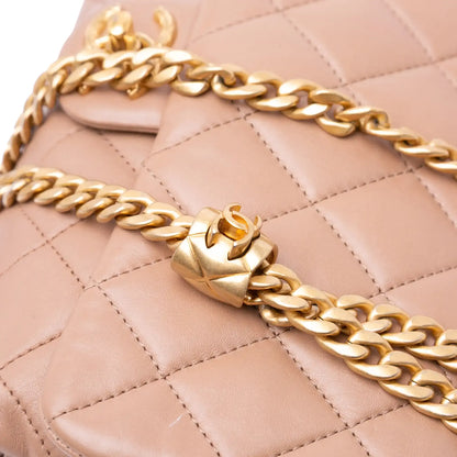 Chanel Medium Quilted Lambskin Pillow Crush Flap