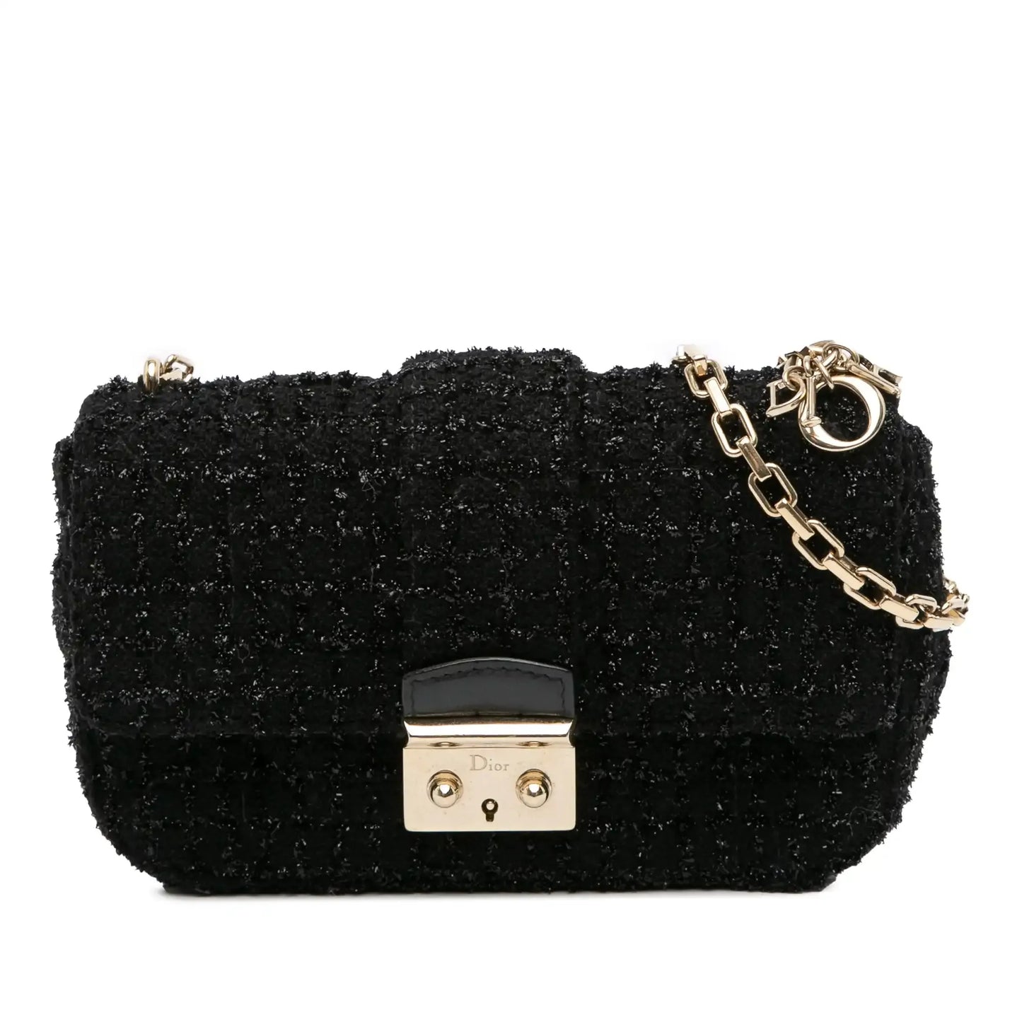 Dior Mini Tweed Cannage Miss Dior Flap