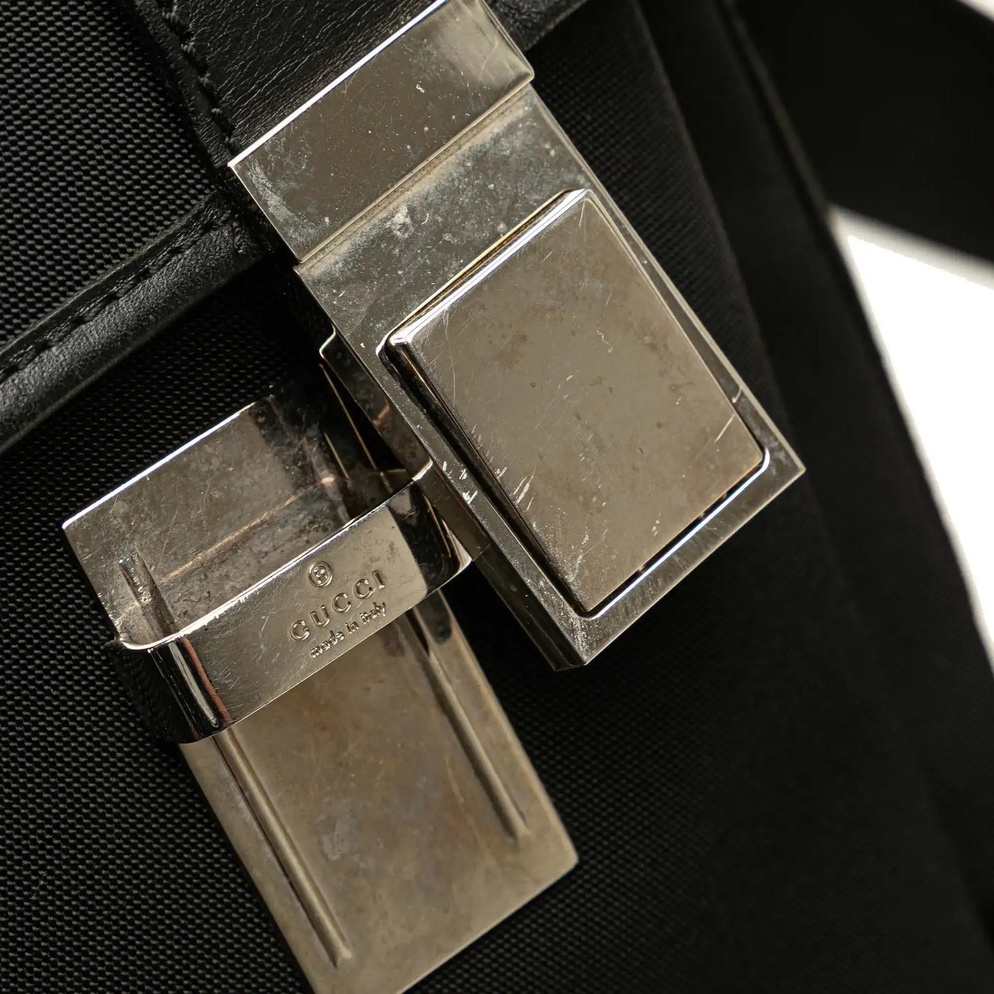 Gucci Nylon Messenger Bag