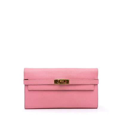 Hermès Chevre Mysore Kelly Longue Wallet