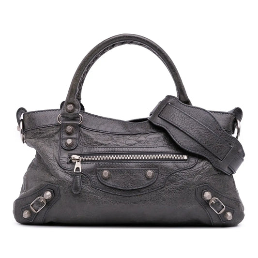 Balenciaga Lambskin Motocross Classic First Giant 12 Satchel Previous product Next