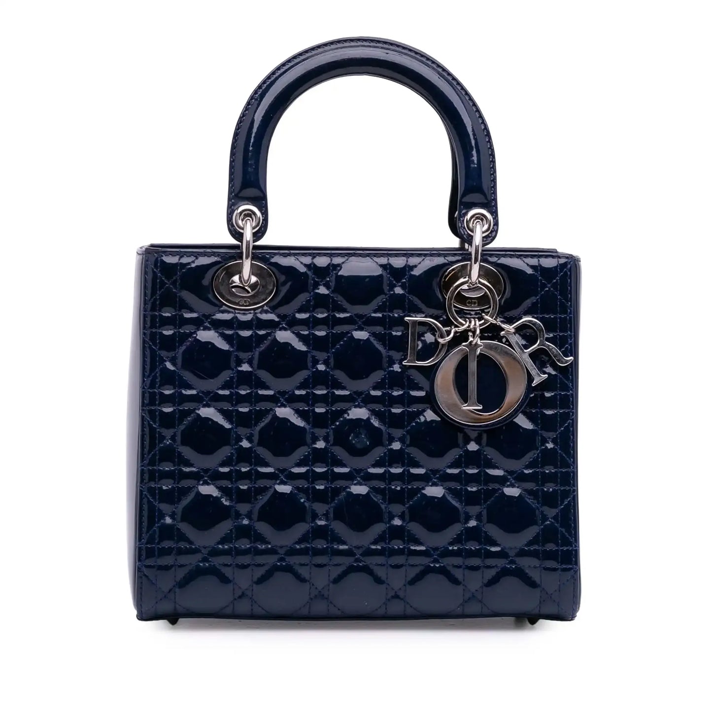 Dior Medium Patent Cannage Lady