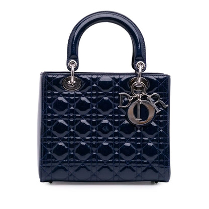 Dior Medium Patent Cannage Lady