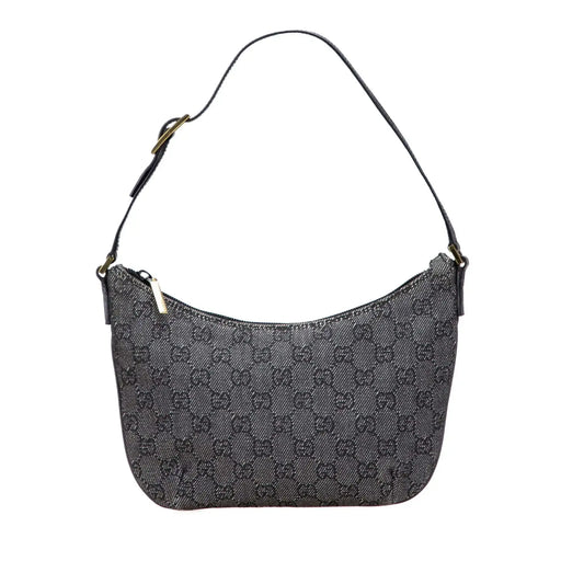 Gucci GG Denim Shoulder Bag