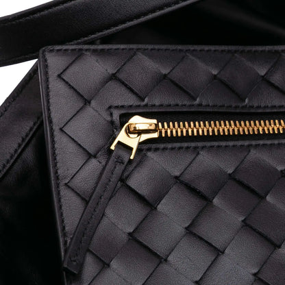 Bottega Veneta Large Wool and Calfskin Flip Flap Tote