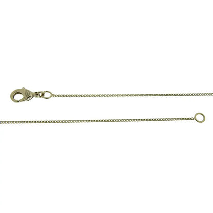 Chanel CC Gold Plated Enamel Camellia Pendant Necklace