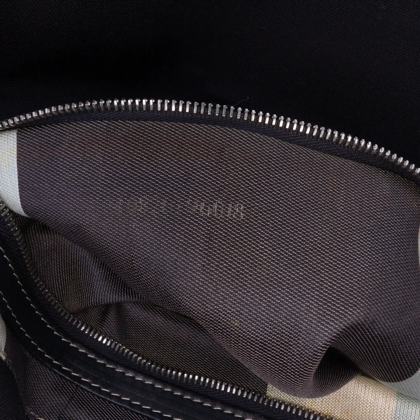 Fendi Canvas FF Marble Double Flap Shoulder Bag