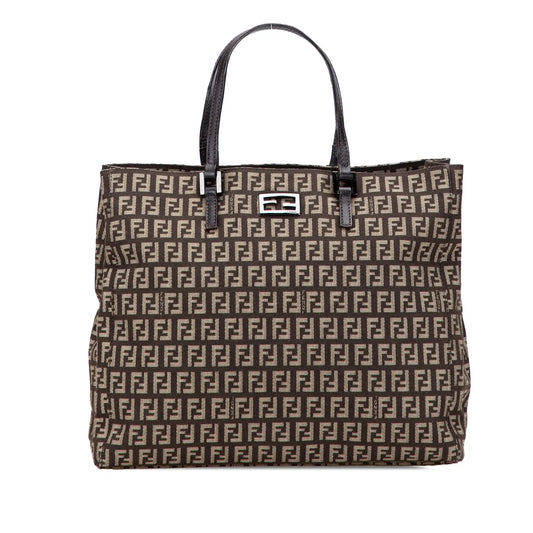 Fendi Zucchino Canvas Tote