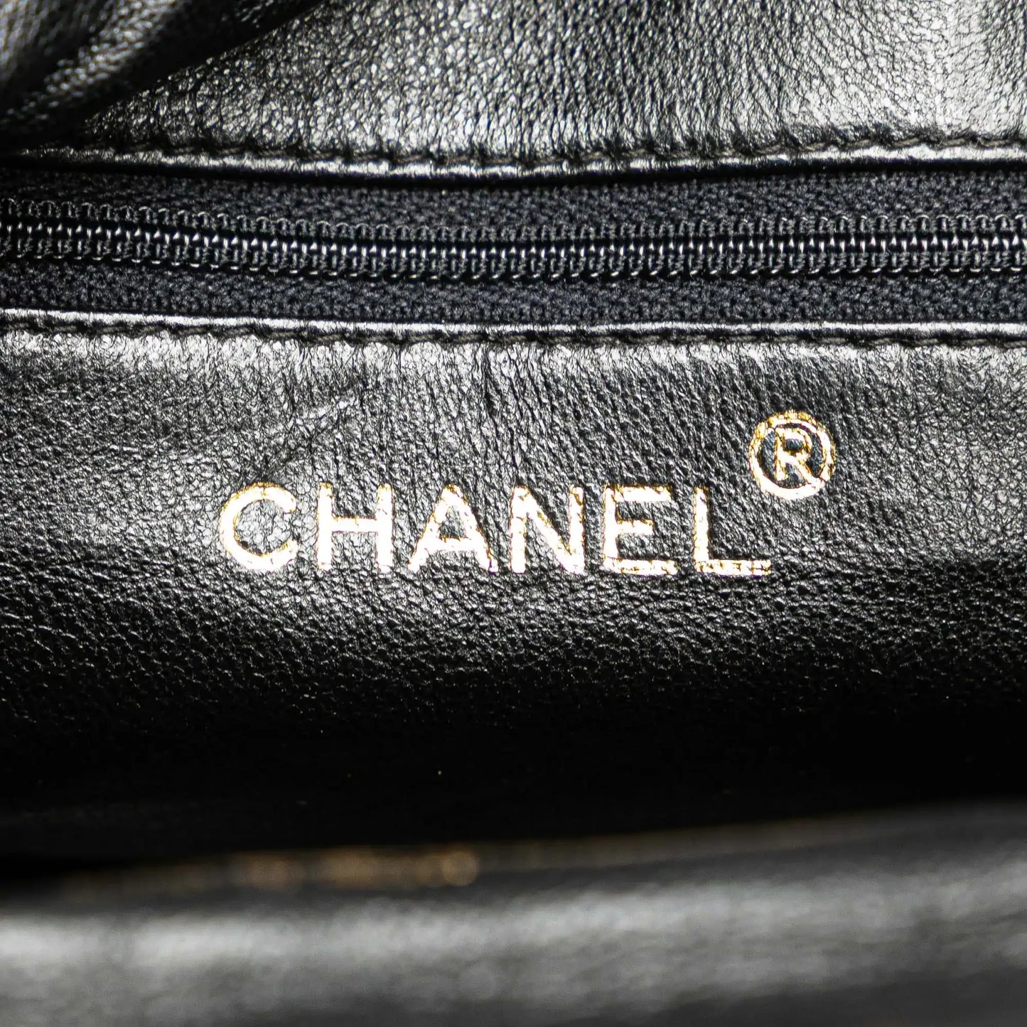 Chanel CC Quilted Lambskin Crossbody