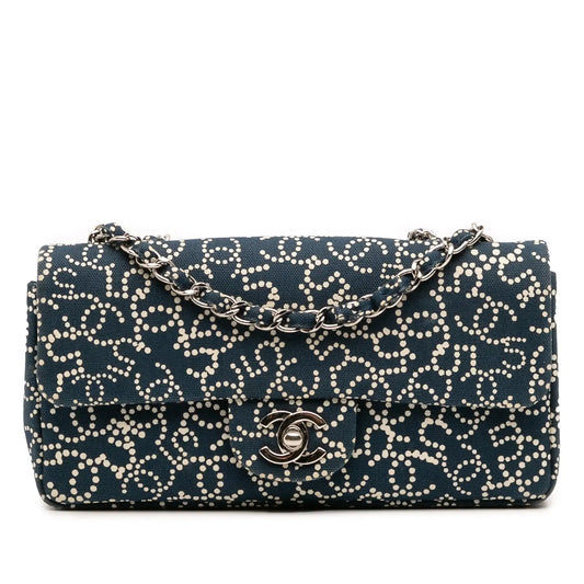 Chanel Small Printed Canvas CC No. 5 Flap