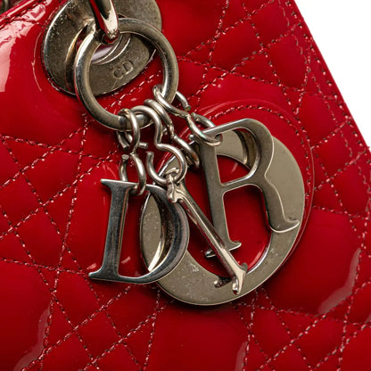 Dior Medium Patent Cannage Lady