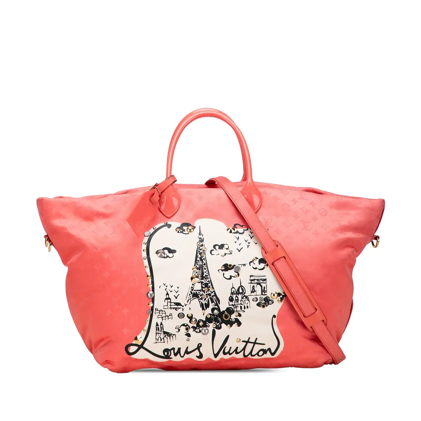 Louis Vuitton Monogram Nylon Nouvelle Vague Beach Bag