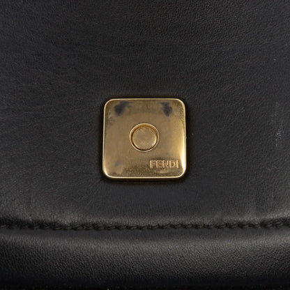 Fendi Mini Nappa Apolo Chain Baguette Shoulder Bag