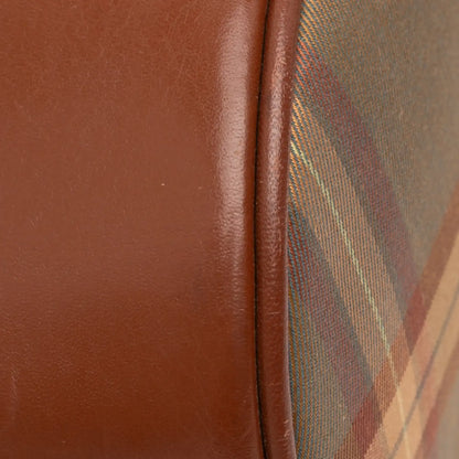 Burberry Vintage Check Canvas Bucket Bag