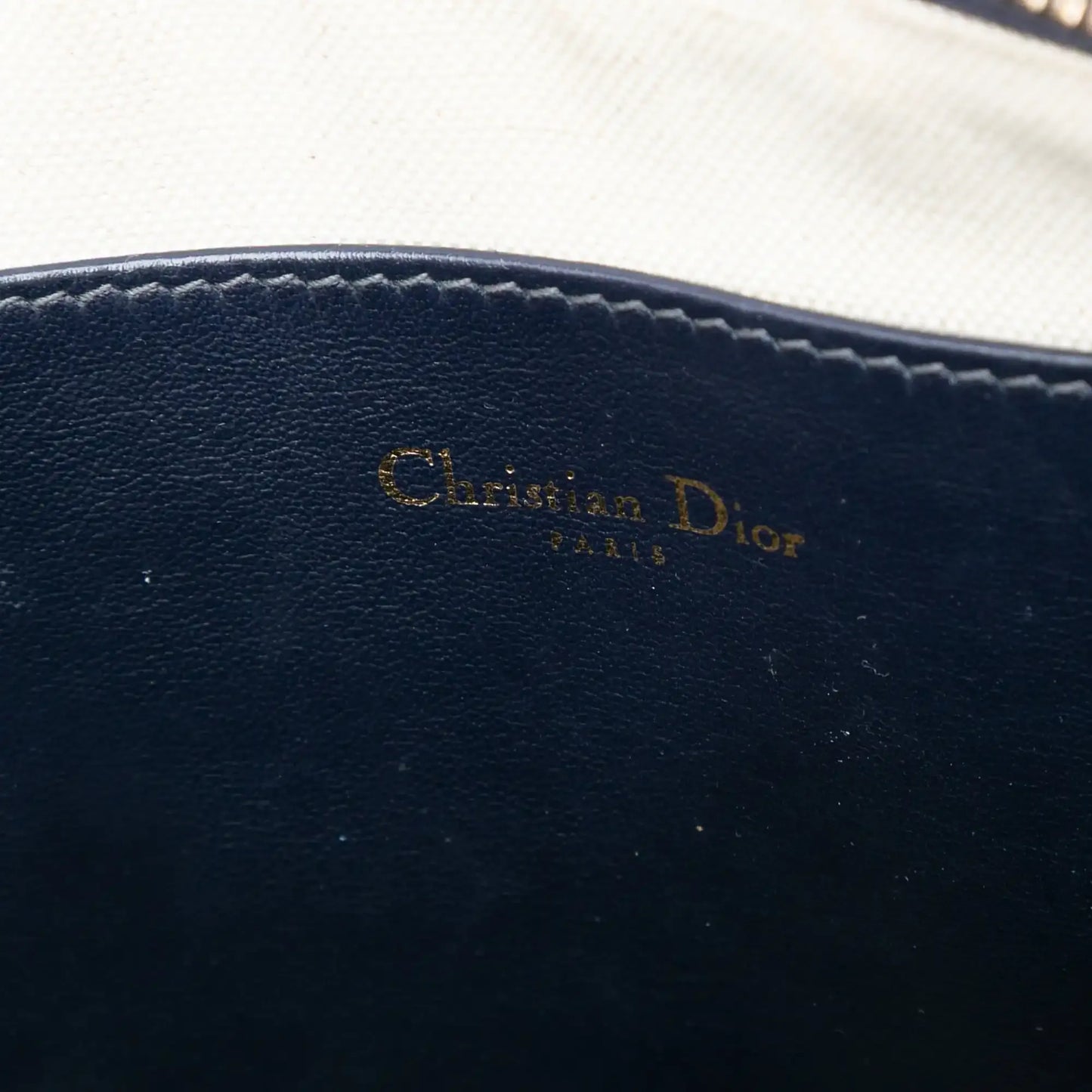 Dior Canvas Reverse Embroidered Toile de Jouy Clutch