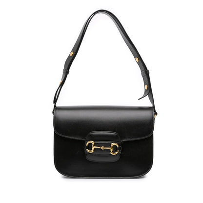 Gucci Medium Leather Horsebit 1955 Shoulder Bag