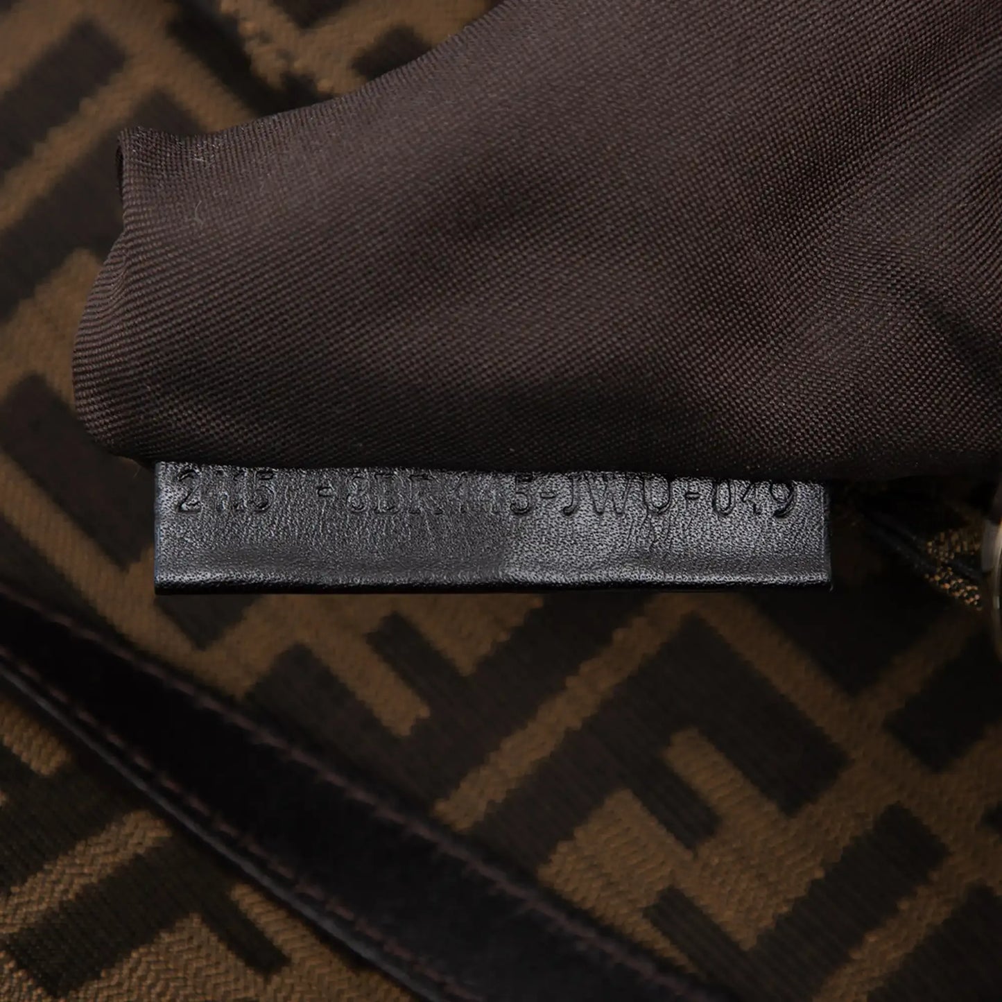 Fendi Small Zucca Canvas Chef Flap