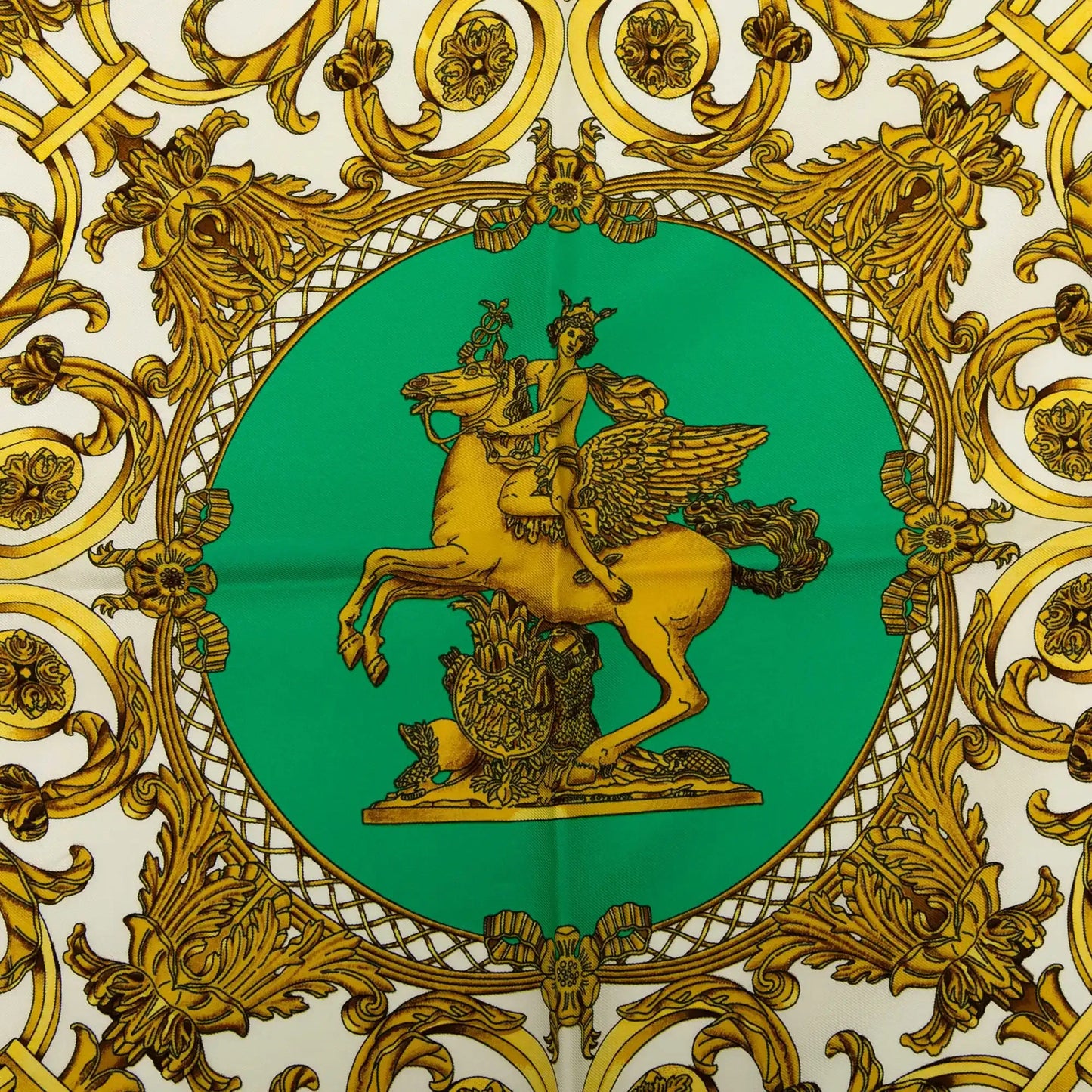 Hermès Les Tuileries Silk Scarf