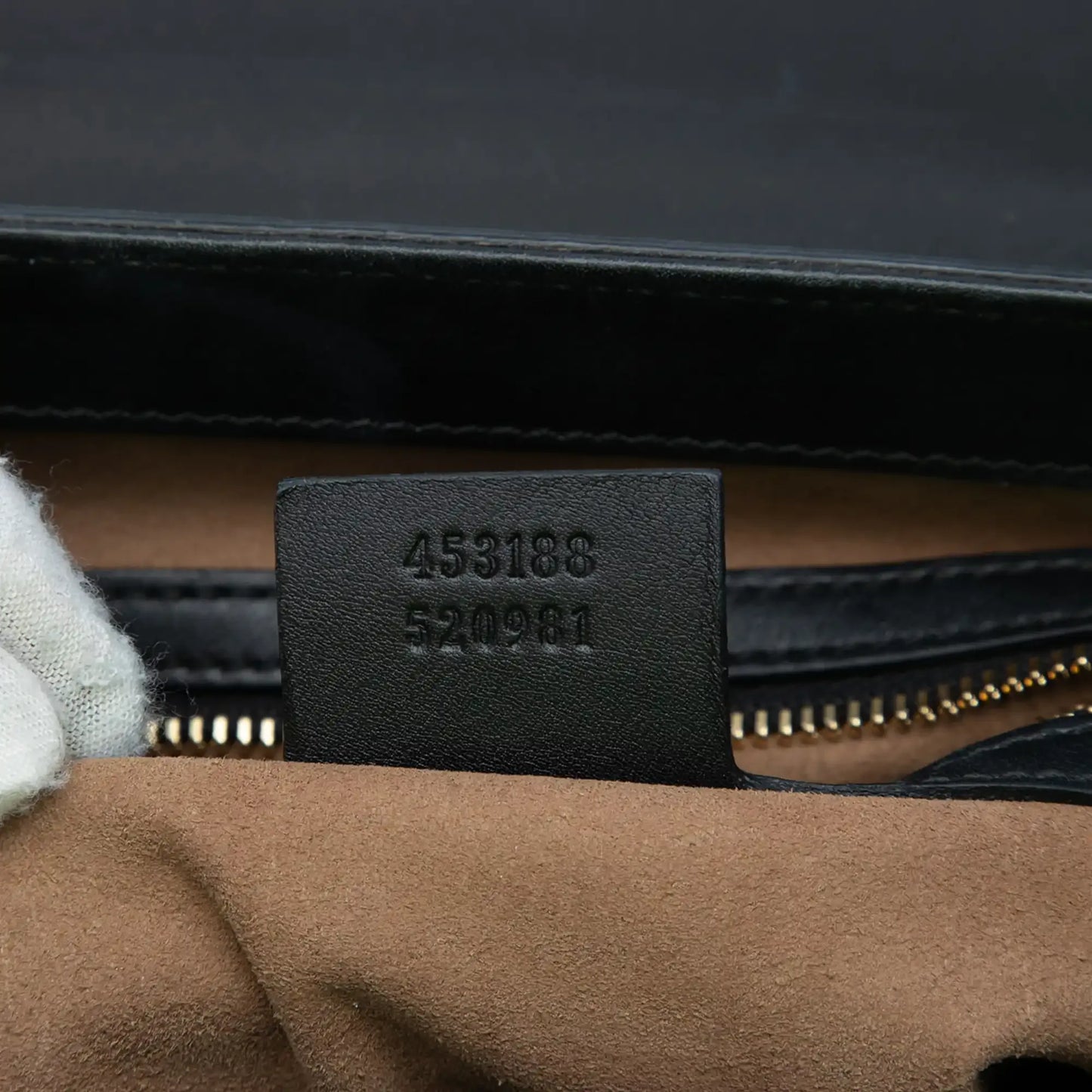 Gucci Small GG Supreme Padlock Satchel