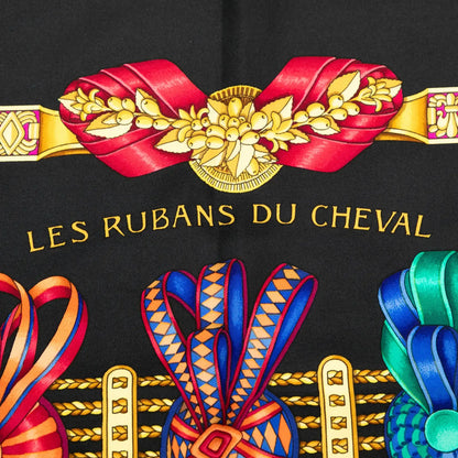 Hermès Les Rubans du Cheval Silk Scarf 90