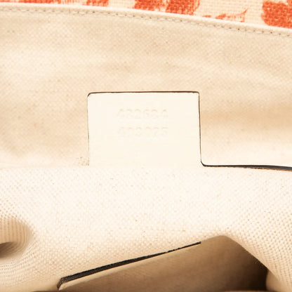 Gucci Canvas GG Ribbon Herbarium Tote