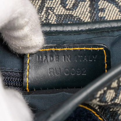 Dior Diorissimo Canvas Double Saddle Bag