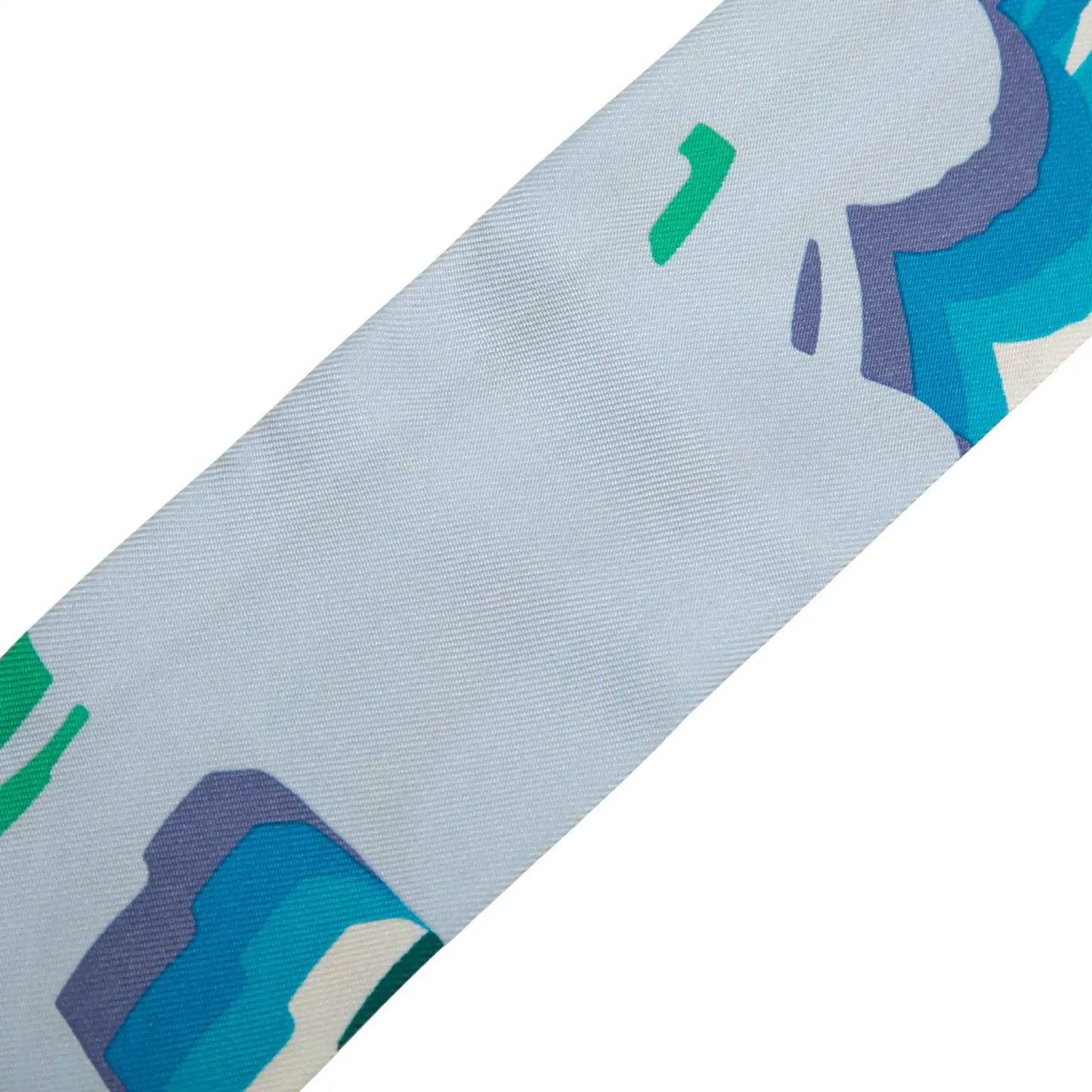 Hermès Brides De Gala Shadow Silk Twilly Scarf