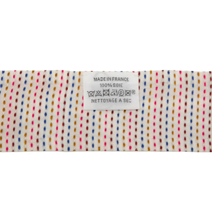 Hermès Chevaloscope Pointille Silk Twilly Scarf