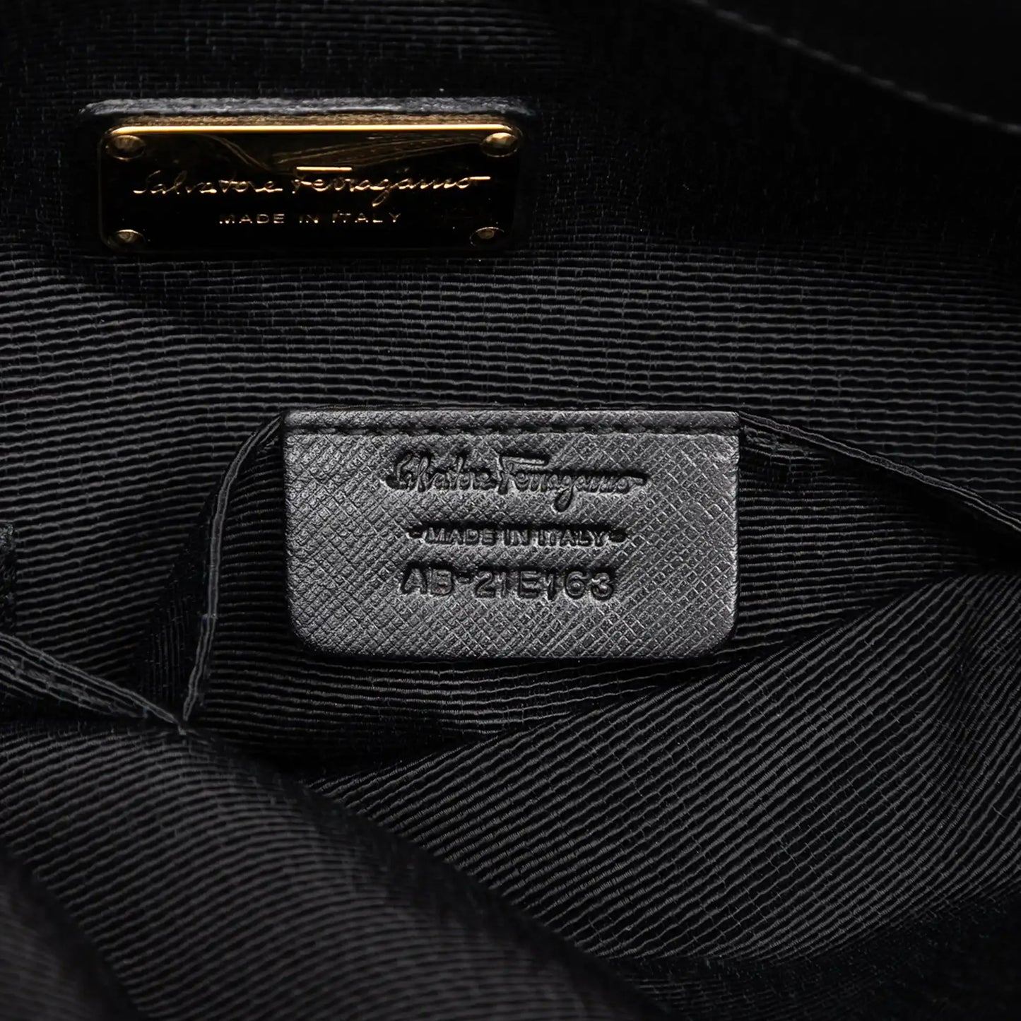 Ferragamo Nylon Gancini Satchel