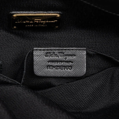 Ferragamo Nylon Gancini Satchel