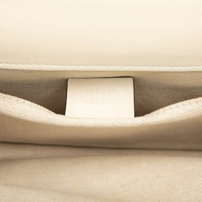 Gucci Medium Leather Bamboo Dionysus Web Satchel