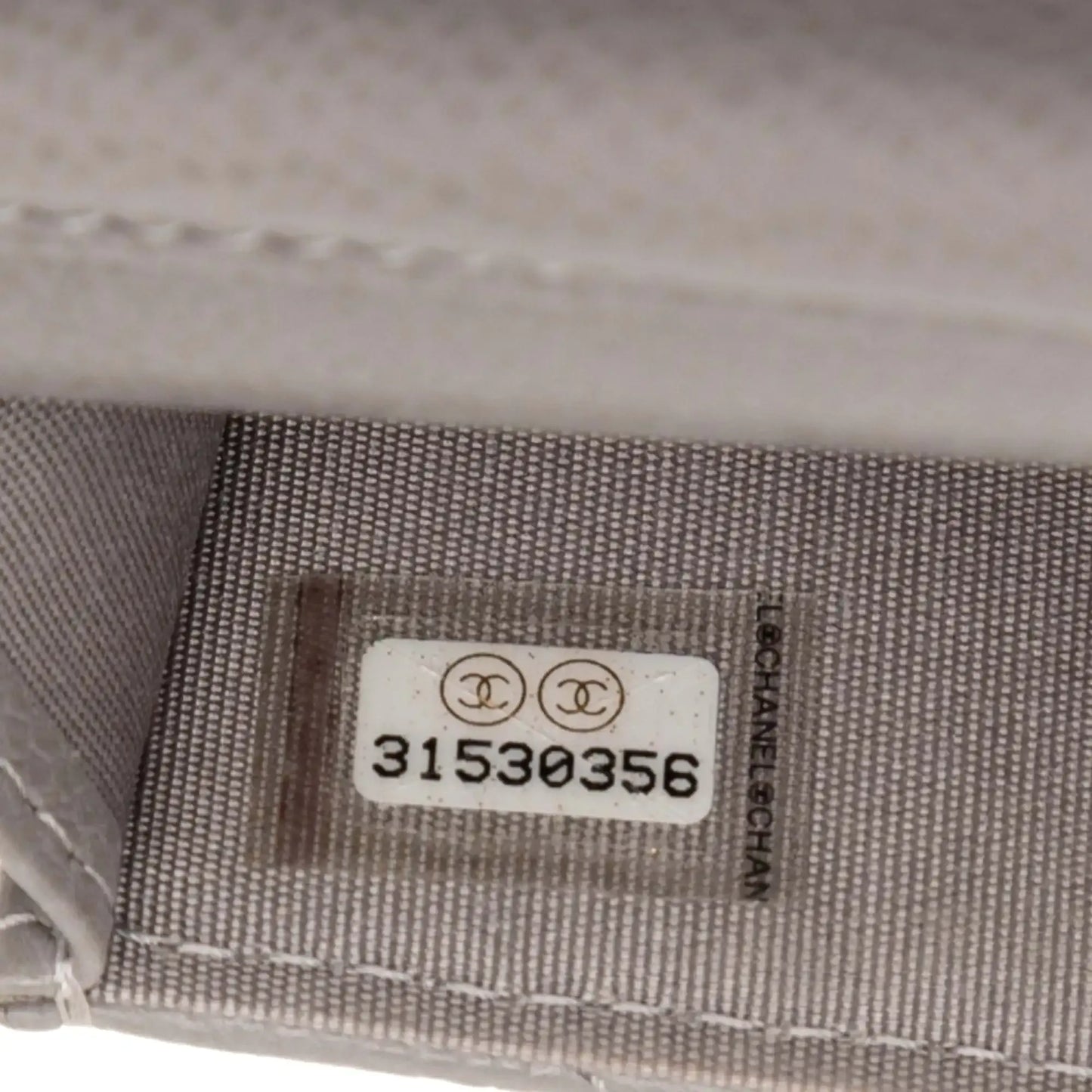 Chanel CC Quilted Caviar Miss Coco Clutch With Chain