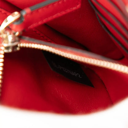 Valentino Leather Rockstud Spike Wallet on Chain