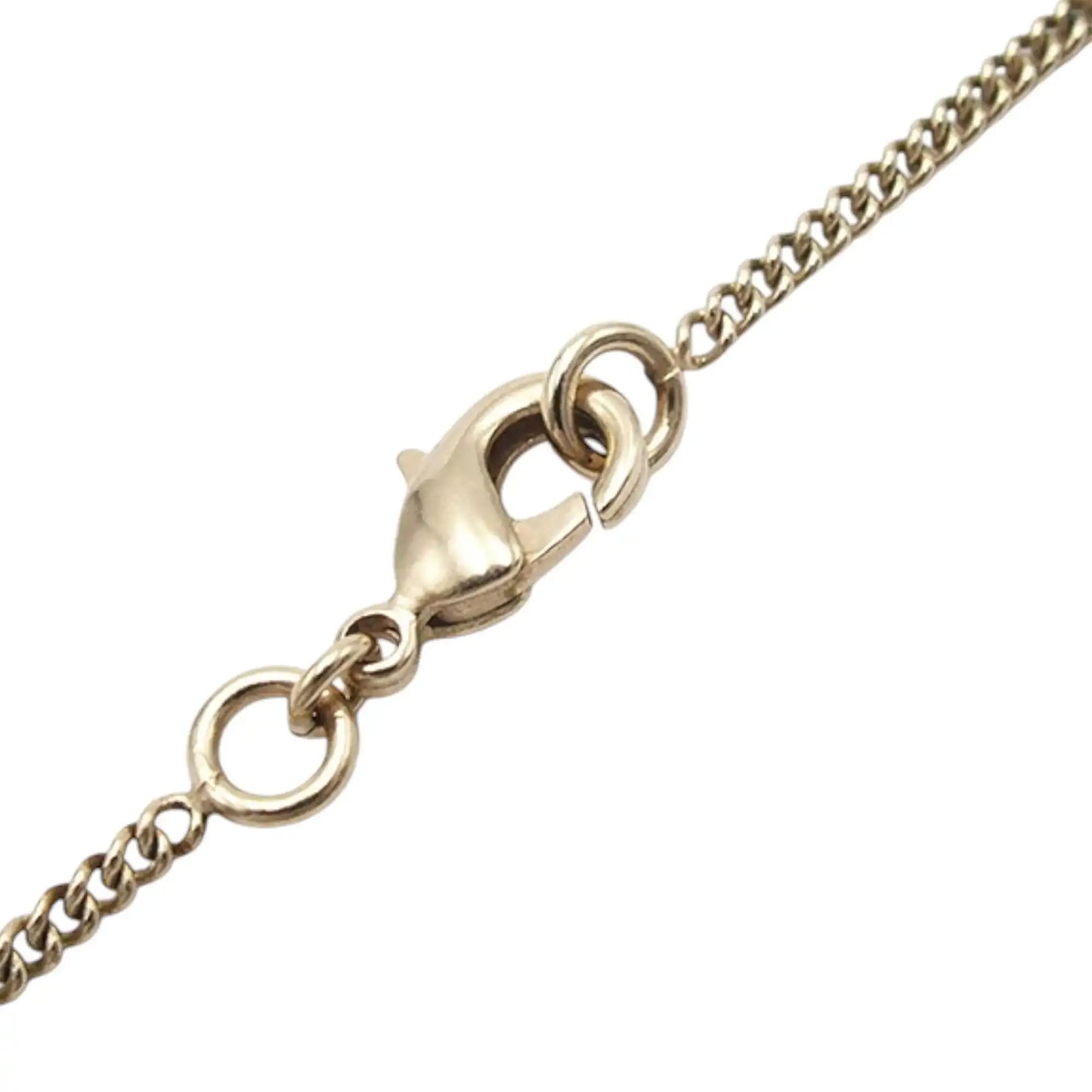 Chanel Gold Plated CC Faux Pearl Flower Drop Pendant Necklace