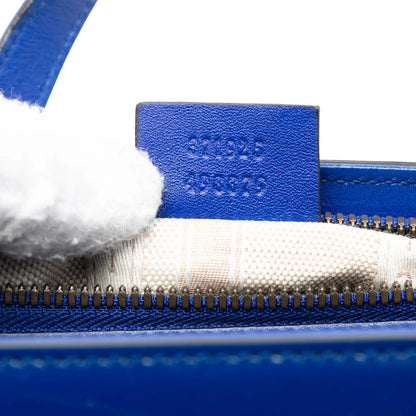 Gucci Patent Bright Bit Satchel