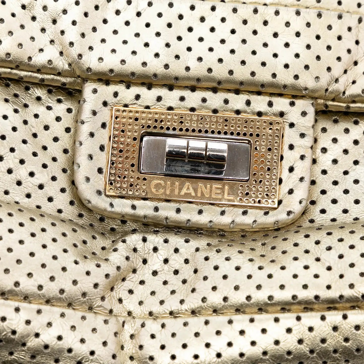 Chanel Medium Reissue Perforated Calfskin Drill Flap