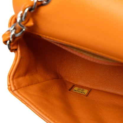 Chanel Mini Rectangular Classic Patent Single Flap