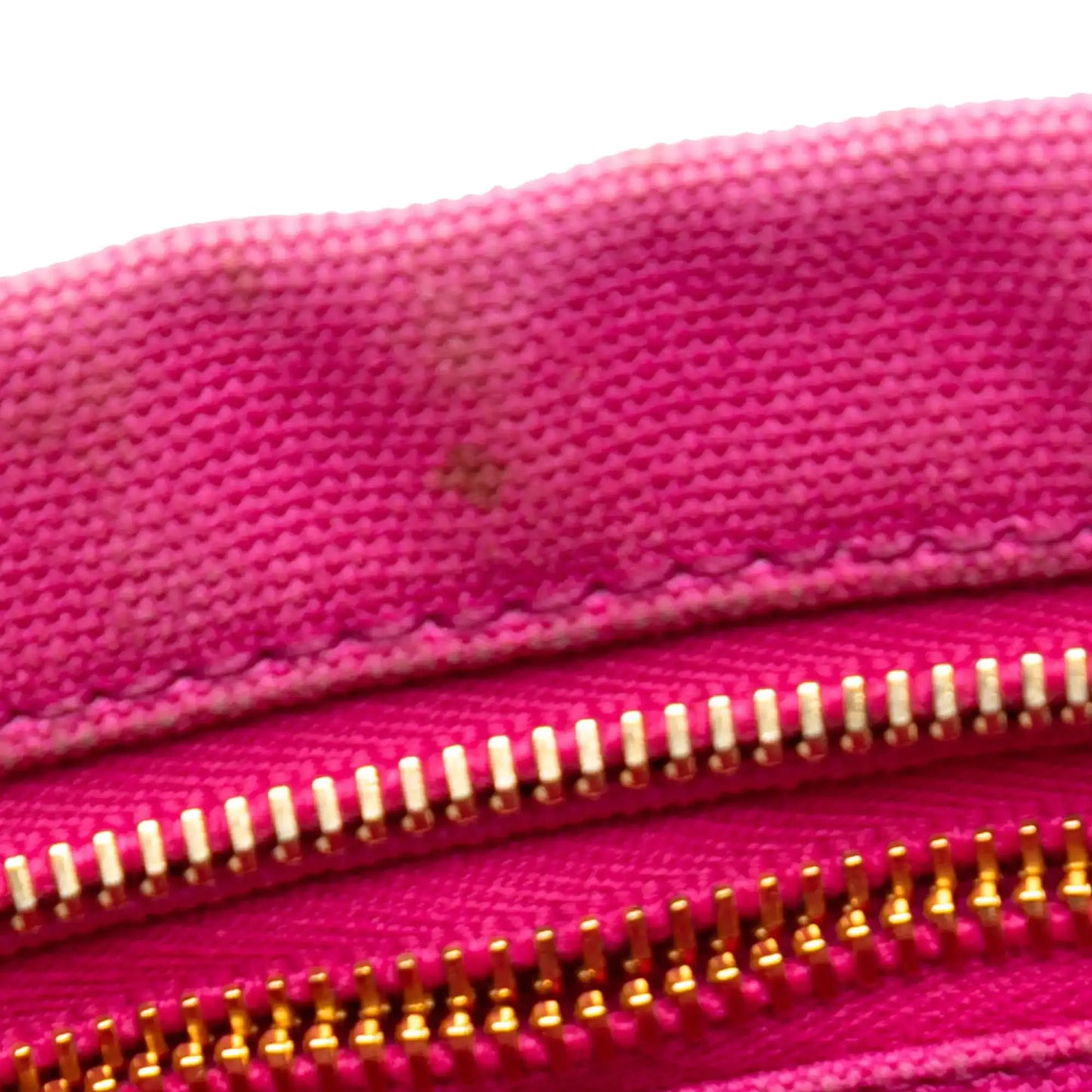 Prada Canvas Canapa Studded Vernice Clutch