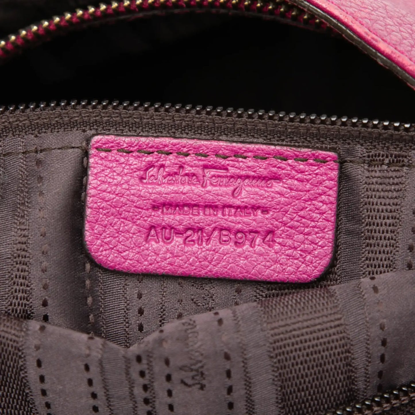 Ferragamo Medium Leather Betulla Tote