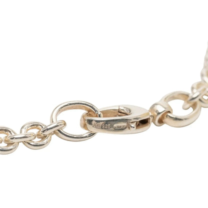 Gucci Sterling Silver Interlocking G Pendant Necklace