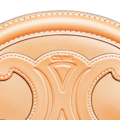Celine Small Calfskin Cuir Triomphe Oval Crossbody