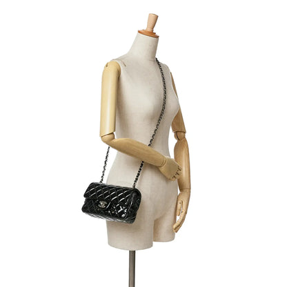 Chanel Mini Rectangular Classic Patent Single Flap