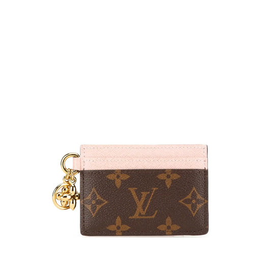 Louis Vuitton Monogram LV Charm Card Holder