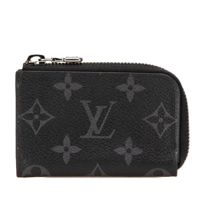 Louis Vuitton Monogram Eclipse Zippy Coin Purse
