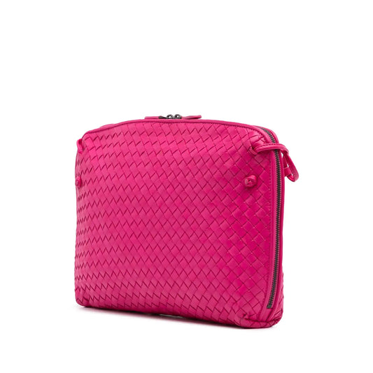 Bottega Veneta Large Nappa Intrecciato Nodini Crossbody