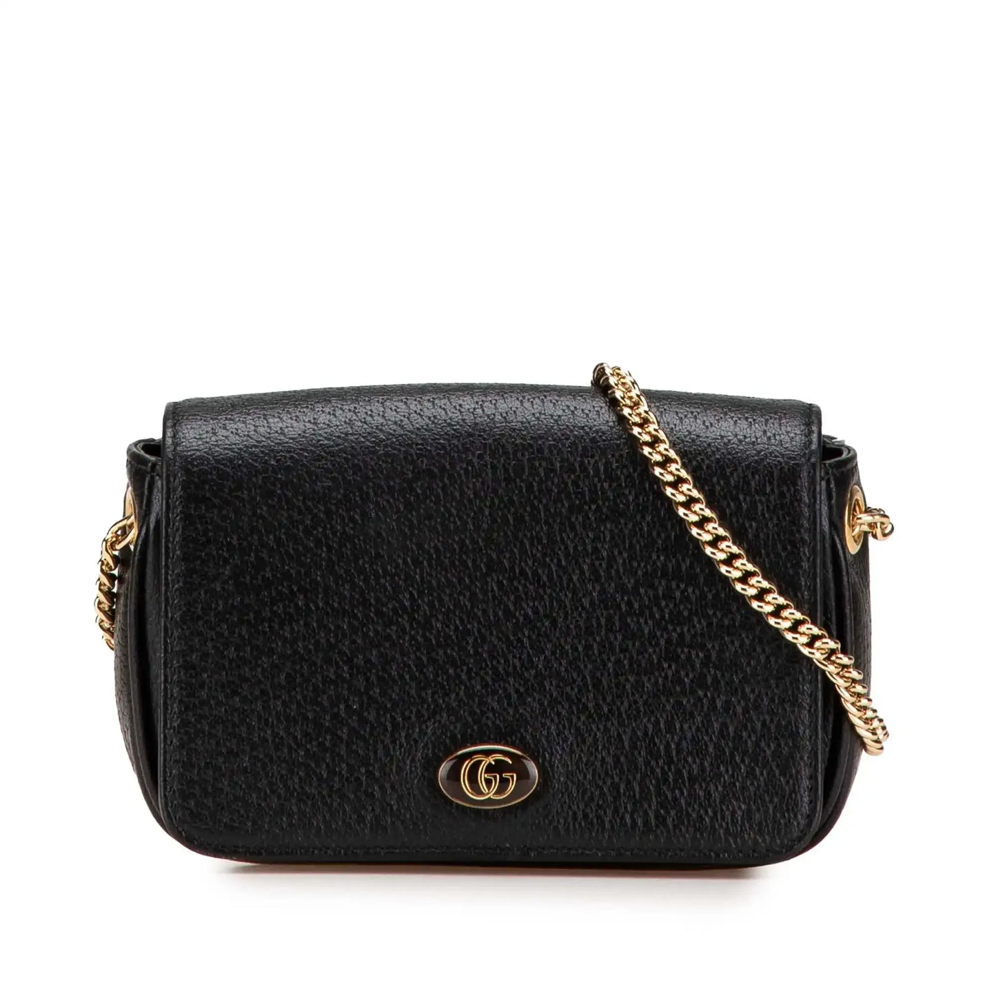 Gucci Mini Leather Double G Crossbody